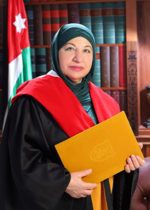 د. سناء الشعلان  -  ترقية الدّكتورة منى محيلان إلى رتبة الأستاذيّة