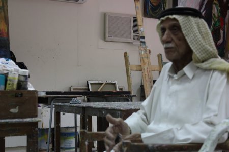 جعفر الديري  -  عبدالكريم العريض أحد رواد الفن التشكيلي في البحرين.. فن تشكيلي
