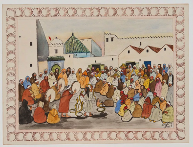 محمد أديب السلاوي - الفنان محمد بنعلي الرباطي (1861 - 1939)..  الأب الروحي للفن التشكيلي الحديث بالمغرب.