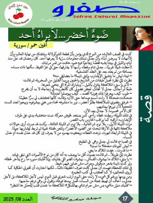 مجلة صفرو الثقافية تخصص عددها الثامن للقصة القصيرة تحت عنوان: (من دفء الحكاية وجمال السرد،)