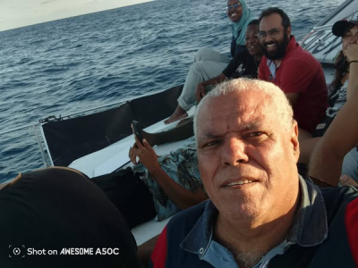 محمد علي -  الرسالة الخامسة عشرة من رحلة الصمود الى غزة:..  هذه الليلة تعتبر ليلة حاسمة في تقدم أسطول الصمود