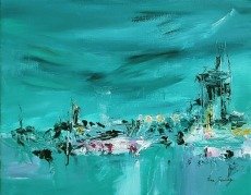 إبراهيم محمود   -    الماء...الماء... قصة