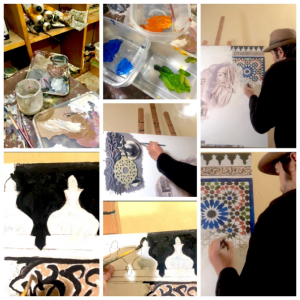 مكاشفات سيميائية :   أنثروبولوجيا الهوية والذاكرة البصرية عند الفنان  التشكيلي المغربي عبد العلي ديدوح .  إعداد ومحاورة الباحثة : سناء سقي