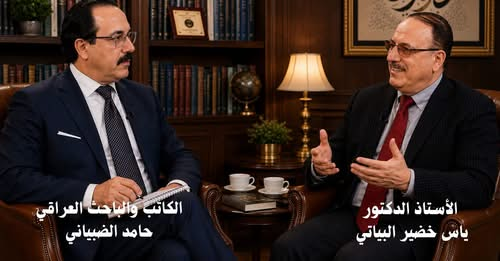 حامد الضبياني   -   ياس خضير البياتي...  الرجل الذي جعل من الإعلام ضميراً، ومن الكلمة وطناً لا يشيخ..