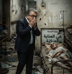 ت الأستاذ الدكتور ياس خضير البياتي    -      وزارة الصحة في العناية المركزة             ياس خضير البياتي
